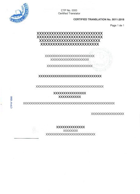 Traducción Certificada - Página 2